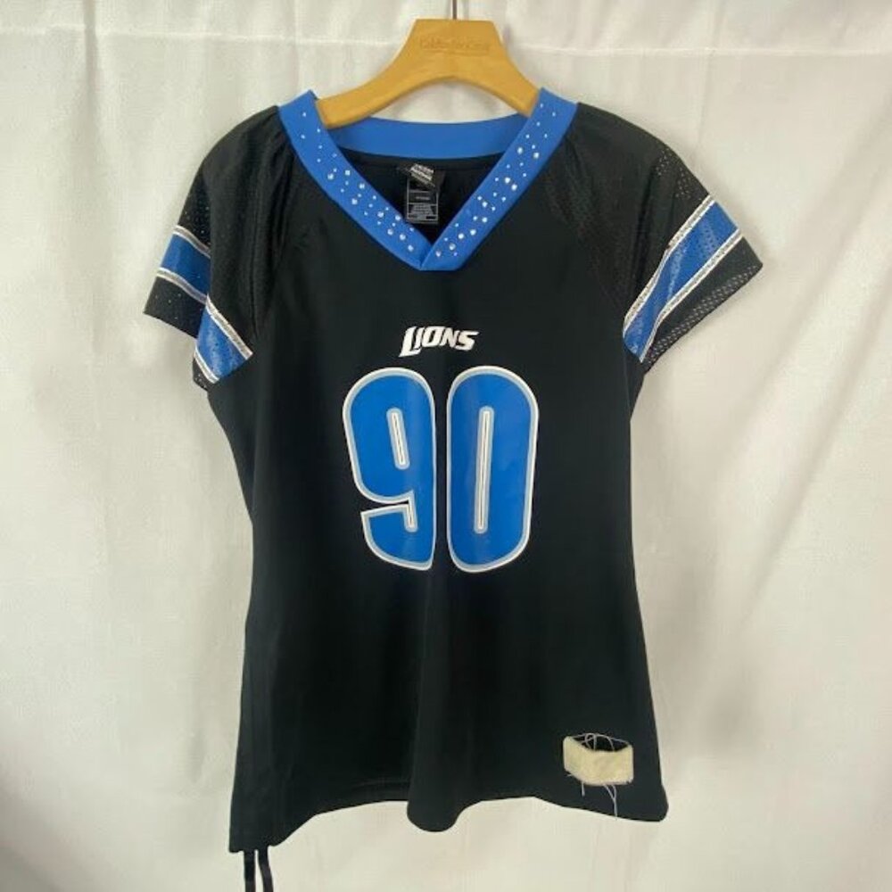 Detroit Lions Reebok‎ Ndamukong Shu Football Jersey Women's Medium
